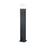 Ledvance Smart+ Wifi LED Lampadaire extérieur 50cm Cube Foncé Gris Extérieur 9.5W 500lm - 830 Blanc Chaud | RGBW - Dimmable