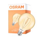 Osram Vintage 1906 LED E27 Globe Filament Dorée 8W 806lm - 922 Blanc Très Chaud | Meilleur Rendu Des Couleurs - Dimmable - Équivalent 60W