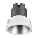 Ledvance Spot LED Twist Pro Aluminium Argent Réflecteur 10W 800lm 30D - 830 Blanc Chaud | 93mm - Diamètre 85mm - IP20