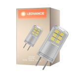 Ledvance Performance LED Capsule Claire GY6.35 2.2W 300lm - 827 Blanc Très Chaud | Équivalent 28W