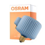 Osram Decor LED Lamp Bleu Verre E27 3.5W 300lm - 827 Blanc Très Chaud | Équivalent 25W