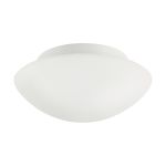 Nordlux Plafonnier Ufo Verre Blanc | IP44 - Convient pour 1x E27