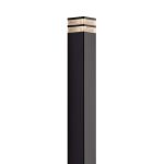 Nordlux Elm Lampadaire extérieur Aluminium Noir | IP44 - Convient pour E27