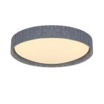 Nordlux Corato 50 Plafonnier Gris | 520mm - Convient pour 3x E14