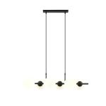 Emibig Suspension Luminaire Rory Acier Noir | Convient pour 6x E14 - Max 10W