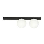 Emibig Plafonnier Fit Acier Noir | Convient pour 2x E14 - Max 10W
