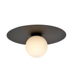 Emibig Plafonnier Solar Acier Noir | Convient pour 1x E14 - Max 10W