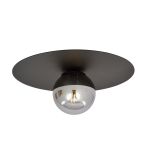Emibig Plafonnier Solar Acier Noir | Convient pour 1x E14 - Max 10W
