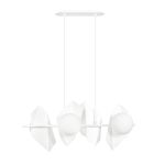 Emibig Suspension Luminaire Drifton Acier Blanc | Convient pour 4x E14 - Max 10W