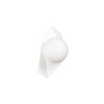 Emibig Applique Murale Drifton Acier Blanc | Convient pour 1x E14 - Max 10W