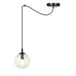 Emibig Suspension Luminaire Gigi Acier Noir | Convient pour 1x E14 - Max 10W