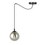 Emibig Suspension Luminaire Gigi Acier Noir | Convient pour 1x E14 - Max 10W