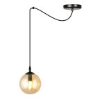 Emibig Suspension Luminaire Gigi Acier Noir | Convient pour 1x E14 - Max 10W