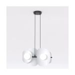 Emibig Suspension Luminaire Elementi Acier Gris | Convient pour 4x G9 - Max 8W