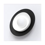 Emibig Applique Murale Poppi Acier Noir | Convient pour 1x G9 - Max 8W