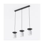 Emibig Suspension Luminaire Ego Acier Gris | Convient pour 3x E14 - Max 10W