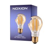 Noxion LED E27 Poire Filament Dorée 7W 630lm - 825 Blanc Très Chaud| Dimmable - Équivalent 50W