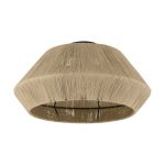 Eglo Plafonnier Alderney Acier Noir | IP20 - Convient pour 1x E27 