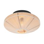 Eglo Plafonnier Midsumer Acier Noir | IP20 - Convient pour 1x E27 