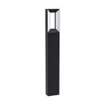 Eglo Lampadaire extérieur Riforano Aluminium Noir 5W 550lm - 830 Blanc Chaud | IP44