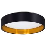 Eglo Plafonnier Maserlo 2 Acier Blanc 20W 2400lm - 830 Blanc Chaud