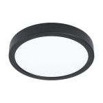 Eglo Plafonnier Argolis 2 Acier Noir 20W 2400lm - 830 Blanc Chaud | IP44