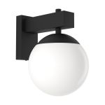 Eglo Applique Murale Bufalata Acier Noir | IP54 - Convient pour 1x E27