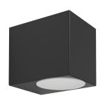 Eglo Applique Murale Jabaga Noir 4W 400lm - 830 Blanc Chaud | IP44