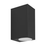 Eglo Applique Murale Jabaga Noir Up & Down 4W 400lm - 850 Blanc Froid | IP44