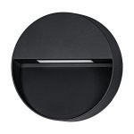 Eglo Applique Murale Maruggio Aluminium Noir 4W 520lm - 830-840-850-865 CCT | IP65