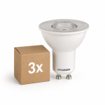 Lot 3x Sylvania RefLED ES50 Spot LED GU10 PAR16 230lm 36D - 830 Blanc Chaud | Équivalent 25W