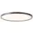 Brilliant Sorell Plafonnier Plastique Noir Blanc 15W 2500lm - 830-865 CCT | 294mm - Télécommande Dimmable