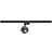 SLV Spot Sur Rail Kalu 3 Phases  Aluminium Noir Rond 13W 970lm 35D - 830 Blanc Chaud | Dimmable 