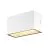 SLV Sitra M Up/Down Applique Murale Aluminium Blanc 14W 1880lm - 830-840 CCT | Extérieur - IP65