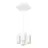 Asto Tube Suspension Luminaire Aluminium Blanc | 4x GU10 Max. 10W - Dimmable