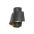 SLV Photoni Aluminium Noir | Convient pour 1x E27