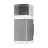 Ledvance Endura Style Alu Applique Murale Cristal Acier Inoxydable Up & Down 9W 800lm - 830 Blanc Chaud