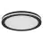 Ledvance Plafonnier LED Orbis Noir 28W 750lm - 830-865 Variable Blanc | RGBW - Dimmable