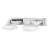 Ledvance Smart+ Wifi LED Applique Murale Éclairage de salle de bains Argent 12W 800lm - 830-865 Variable Blanc | IP44