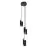 Ledvance LED Suspension Luminaire Twist Noir 24W 1200lm - 830-865 Variable Blanc | Dimmable