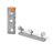 Ledvance LED Decor Spot Plastique Gris 12W 630lm - 827 Blanc Très Chaud | Dimmable