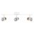 Ledvance LED Decor Spot Cork Acier Blanc 10W 690lm - 827 Blanc Très Chaud | Dimmable