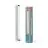 Ledvance LED Applique Murale Éclairage de salle de bains Orbis Tube Frost Chrome 12W 1200lm - 830-840 CCT | IP44 - Dimmable tactile