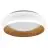 Ledvance Plafonnier LED Orbis Livia Blanc et Bois 16W 750lm - 830 Blanc Chaud | Dimmable tactile