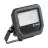 Ledvance Projecteur LED Aluminium Noir 8W 1200lm 100D - 865 Lumière Du Jour | IP66 - Symétrique
