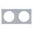 Ledvance Spot Cadre 100X200 Argent D68