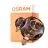 Osram Decor LED Lamp Noir Verre E27 3.5W 300lm - 827 Blanc Très Chaud | Équivalent 25W