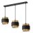 Ledvance Decor Hornet Suspension Luminaire Linéaire Noir | Convient pour 3x E27