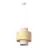 Ledvance Decor Wrap Cylindre  Suspension Luminaire Beige | 350mm - Convient pour E27