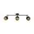 Ledvance Decor Spot Hornet Plafond Spot Noir 3x2.8W - 827 Blanc Très Chaud | Incl. 3x E14